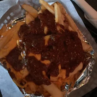 Chili cheese fries