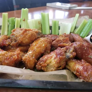 Thursday is 40 cent wing day. Great price but if you want real wings don&apos;t come here.