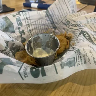 Fried pickles (devoured them) 9/10