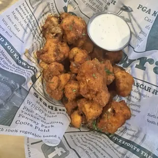 Fried cauliflower