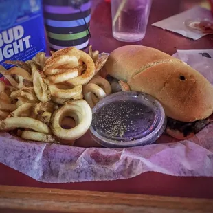 French Dip &amp; Curly Fries
