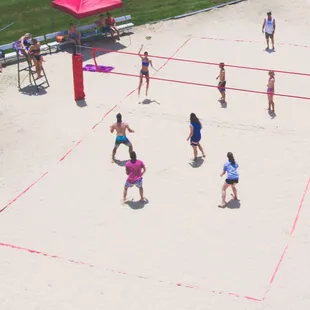 Sand Volleyball all summer long