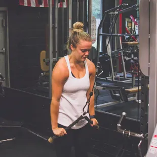 Spacious Weight room