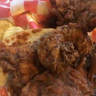 Nashville hot chicken