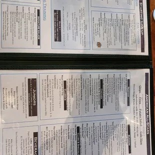Menus