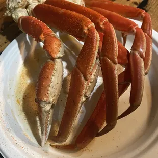 Crab legs for all you can eat crab legs night