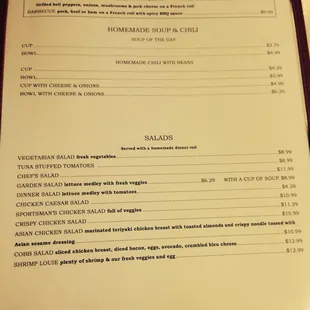 Menu page 4