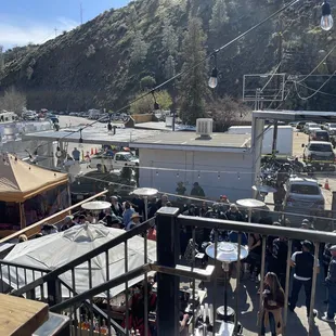 The View from the Sportsman's Inn!!