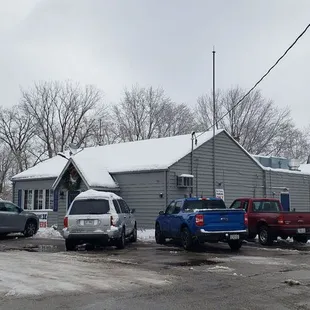 cars parked in a parking lot