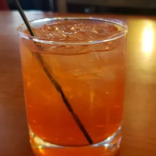 Whiskey old fashioned sour, the replacement after the miss hap