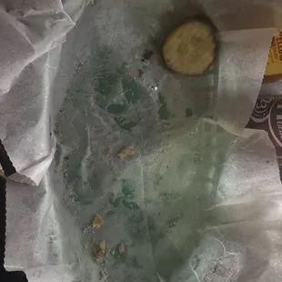 I was so hungry I forgot to take a before pic! Looked just like the other photis.