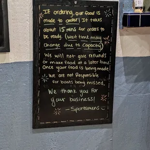 menu, chicken wings and fried chicken