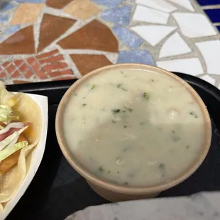 Clam chowder