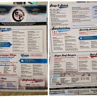 Menus