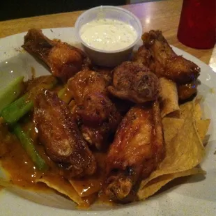 So we made our own flavor combo of Caribbean Jerk &amp; Carolina Tangy Gold. Weird, but the flavor of the rub make the sauce better.