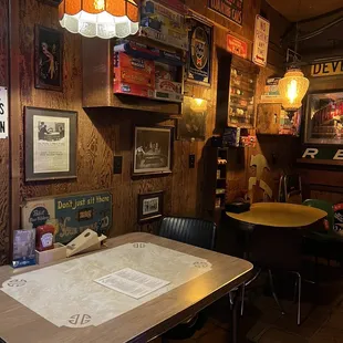 Interior was so cute and cozy