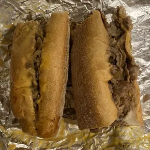 1/2 lb. Cheesesteaks