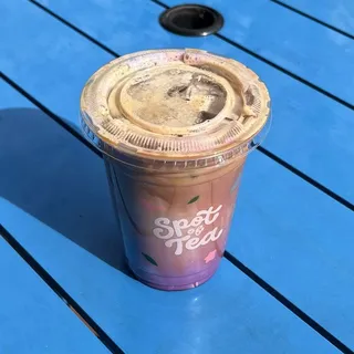 Iced Ube Vanilla Latte