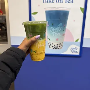 Mango matcha