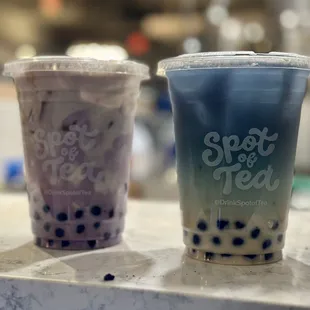 Vanilla Taro (v good!) + Blue Jasmine (a true classic)