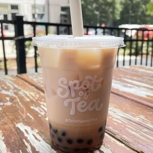 Orange Creamsicle Bubble Tea tasted amazing!