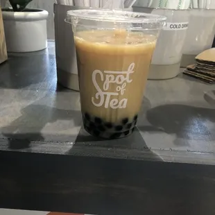 Lavender Earl Grey Oat Milk Boba