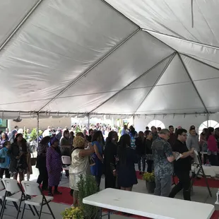 Triple booth setup for Mother&apos;s Day at the Highland&apos;s Christian Fellowship. Over 800 sessions with over 3,000 guests.