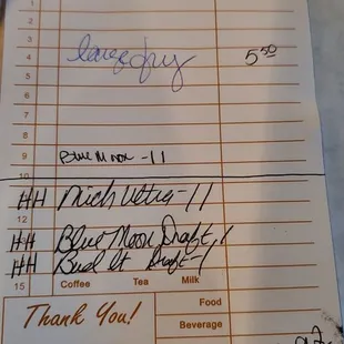 6 beers and a large fry for $23!!