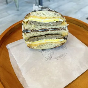 Sausage English muffin