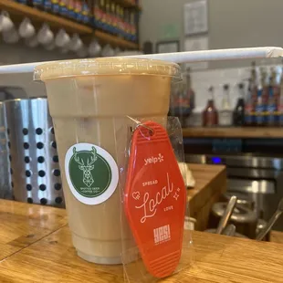 Iced white chocolate Mocha