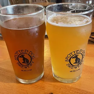 Ankle biter IPA and Farmhouse ale