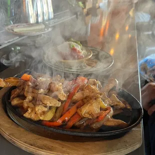 Sizzling Chicken Fajitas