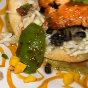 Salmon Tostada