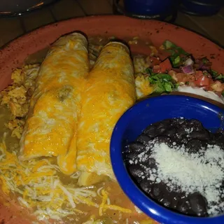 Roasted Calabacitas Enchiladas