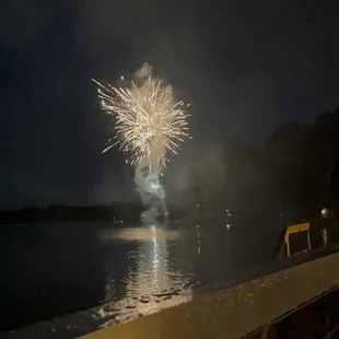 fireworks in the sky