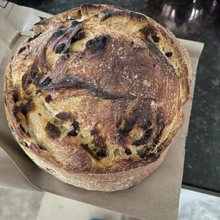 Chocolate Churro Sourdough Loaf.