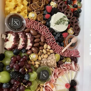 Medium Charcuterie platter!  Big hit with the family