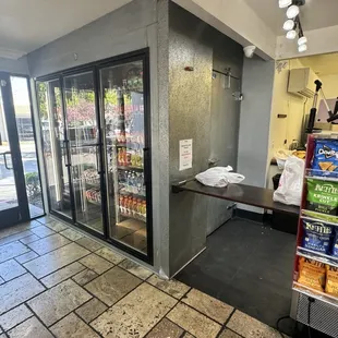 Designated area to pick up orders