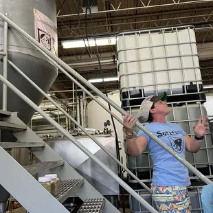 Lauren, tour guide extraordinaire!