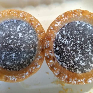 Mini espresso chocolate tart