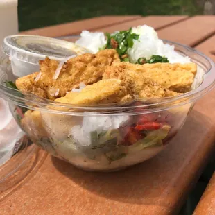 Vermicelli Noodle Bowl with Buddha medley