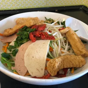 Vermicelli with Buddha's medley