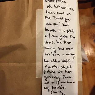 Going the extra mile to take care of their customers