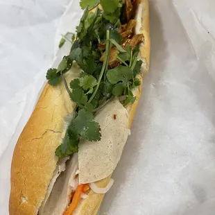 Vegetarian Bahn Mi
