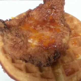 Chicken and Waffles Brunch