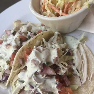 Grouper Tacos Lunch