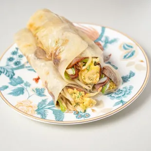 Spring Wraps（protein choice is sliced roast pork）