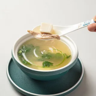 Duck Soup W/ Tofu N Cilantro