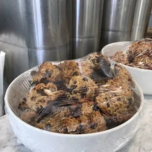 GF chocolate chip macaroons