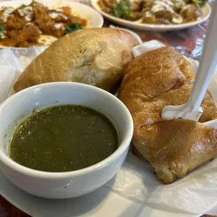 Chicken Samosas